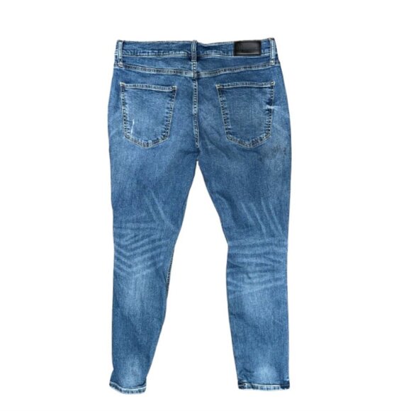 Blue Skinny Jeans Original Use Women's Size 34x32 - Picture 2 of 12